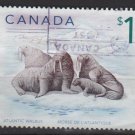 Canada  1997-2005  - scott  1689 used -  $1, Atlantic Walrus  (10-181)