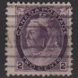 CANADA 1898/1902 - Scott 76 MH - 2c Queen Victoria (red1003)