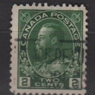 CANADA 1911 - Scott 107 - 2c, King George V  (3-743)