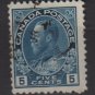 CANADA 1911/25 - Scott 111 used - 5c King George V  (7-139)