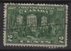 CANADA 1927 - Scott 142 used -2c, The Fathers of Confedration  (10-191)