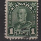 CANADA 1930 - Scott 163 used - 1c, King George V (10-193)