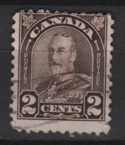 CANADA 1930 - Scott 166 used - 2c, King George V  (10-196)