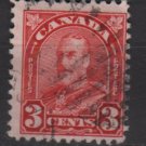 CANADA 1930  - Scott 167 used - 3c, King George V (10-197)