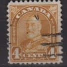 CANADA 1930  - Scott 168 used  - 4c, King George V  (10-198)