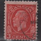 CANADA 1932 - Scott 197  used - 3c, King  George V  (10-207)