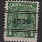 CANADA 1935 - Scott 217 precancel. used - 1c, King George V    (10-214)