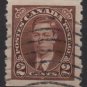 CANADA 1937 - Scott 239 coil used - 2c, King George VI  (10-229)