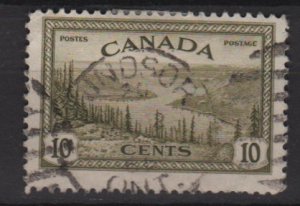 Canada 1946  - Scott 269 used - 10c, Great Bear Lake, Mackenzie (10-252)