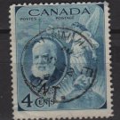 CANADA 1947 - Scott 274 used - 4c, Alexander Graham Bell  (10-254)