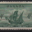 CANADA 1949 - scott 282 used - 4c, John Cabor's Ship "Matthew" (10-264)