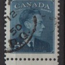 CANADA 1949 - Scott 288 used -  5c, King George VI  (10-273)