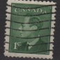CANADA 1950 - Scott 289 used -  1c, King George VI  (10-275)