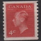 Canada 1949 - Scott 287 MH - 4c, George VI  (10-335)