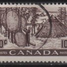 CANADA 1950 - Scott 301 used  - 10c, Fur Resource (10-287)
