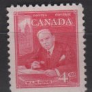 CANADA 1951 - Scott 304 MH - 4c, WML King  (10-289)