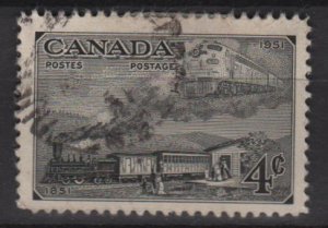 CANADA 1951 - Scott 311 used - 4c,  British North American Postal Administration Cent.(10-301)