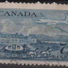 CANADA 1951 - Scott 313 used - 7c,  British North American Postal Administration Cent.(10-303)