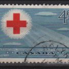 CANADA 1952 - scott 317 used - 4c, Red Cross Conference (10-310)