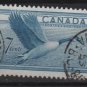 CANADA 1952 - scott 320 used - 7c, Goose (10-316)