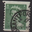 CANADA 1953 - scott 331 COIL used - 2c, Queen Elizabeth  (10-327)
