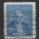 CANADA 1955 - Scott 358 used - 5c, Sir Charles Tupper (E-656))