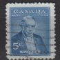 CANADA 1955 - Scott 358 used - 5c, Sir Charles Tupper (E-656))