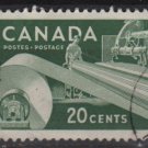 CANADA 1956 - Scott 362 used - 20c, Paper Industry  (T-679)