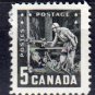 CANADA 1957 - Scott 373 MH - 5c, Mining Industry   (10-373)