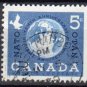 CANADA 1959 - Scott 384 used - NATO 10th Anniv   (10-389)