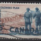 CANADA 1961 - Scott 394 used -  5c,  Colombo Plan(10-407)