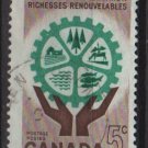 CANADA 1961  - Scott  395used - 5c,  Natural Resources (10-409)