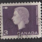CANADA 1962 - Scott 403 used - 3c Queen Elizabeth II   (10-423)