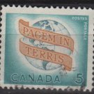 CANADA 1964 - Scott 416 used - 5c,  World Peace  (10-444)