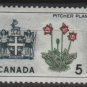 CANADA 1964 - Scott 427 MH  - 5c,Pitcher plant & Arms   (10-467)