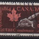 CANADA 1964 - Scott 432 used - 5c, Quebec Conference(10-478)
