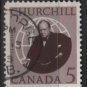CANADA 1965 - Scott 440 used - 5c, Winston Churchill   (10-491*)