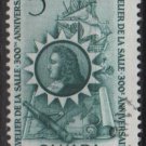 CANADA 1966 - Scott 446 used - 5c, La Salle Arrival  (10-500)