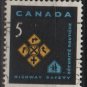 CANADA 1966 - Scott 447 used - 5c, Traffic safety   (10-501)