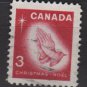 CANADA 1966 - Scott 451 used - 3c, Christmas, Praying hands  (10-508)