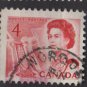 CANADA 1967 - Scott 457 used - 4c Queen Elizabeth II    (10-520)