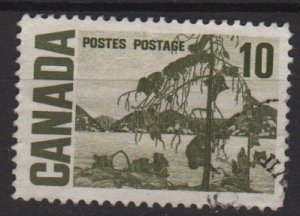 Canada 1967 - Scott 462 used - 10c, The Jack Pine (10-529)