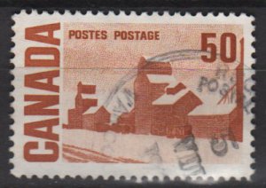 CANADA 1967 - Scott 465A  used  - 50c, Summer's stores (10-536)
