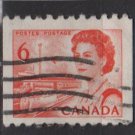 CANADA 1967 - Scott 468A used - 6c Queen Elizabeth II (10-539)