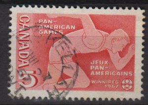 CANADA 1967 - Scott 472 used - 5c, Pan-American games  (10-546)