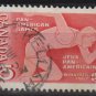 CANADA 1967 - Scott 472 used - 5c, Pan-American games  (10-546)