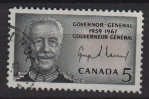 CANADA 1967 - Scott 474 used - 5c, Georges Philias Vanier  (10-549)