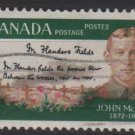 CANADA 1968 - scott 487 used - 5c, Lt Col. McCrae (10-564)