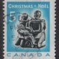 CANADA 1968 - Scott 488 used - 5c,  Christmas, Eskimo Carving  (10-565)