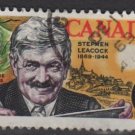 CANADA 1969 - Scott 504 used - 6c,  Stephen Leacock  (10-576)